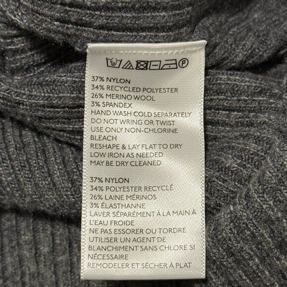 Anthropologie Ett:twa Amrita charcoal grey gray sweater - Picture 9 of 9